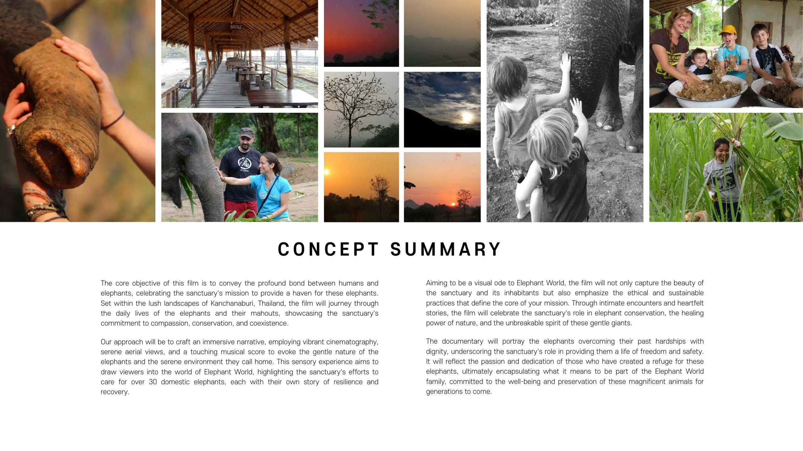 기획서 — Concept Summary 스프레드